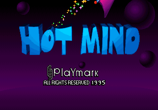 Hot Mind Title Screen